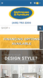 Mobile Screenshot of mattressesandfurnitureok.com